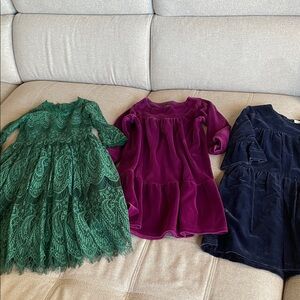 Trish Scully + Tea dress bundle girls size 7